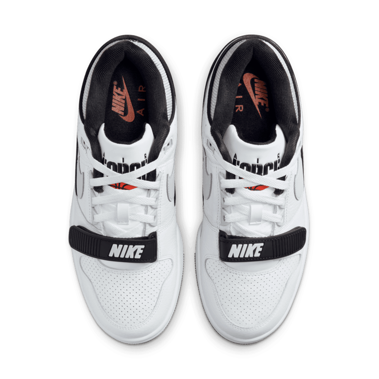 Nike Air Alpha Force 88 White Neutral Grey Black Angle 1