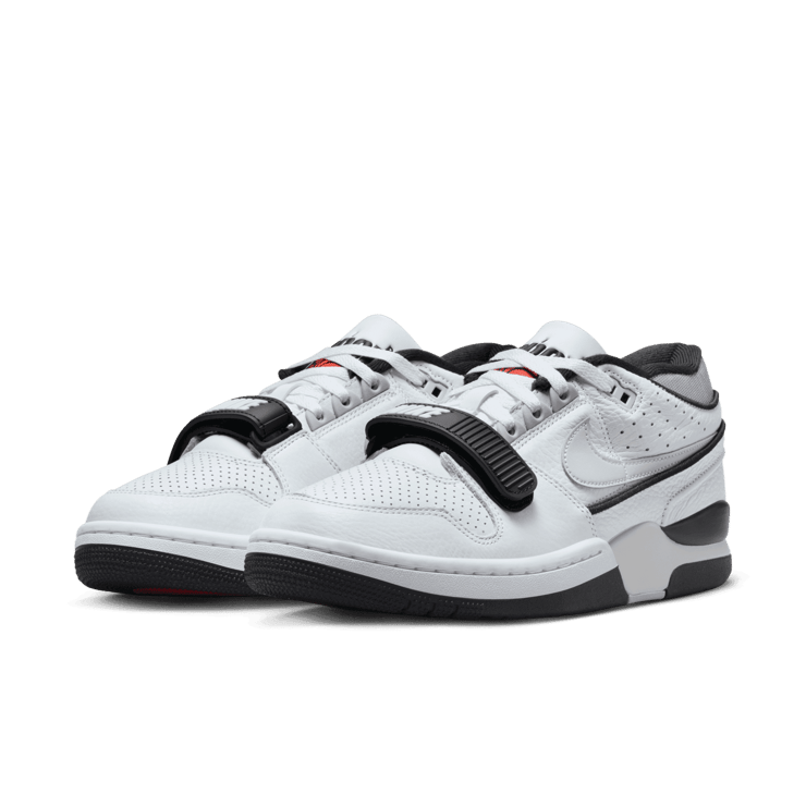 Nike Air Alpha Force 88 White Neutral Grey Black Angle 2