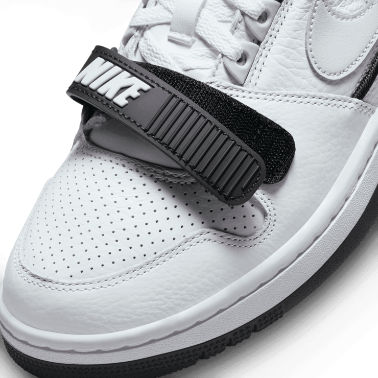 Nike Air Alpha Force 88 White Neutral Grey Black Angle 4