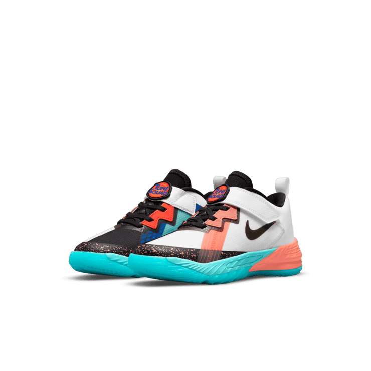 Nike LeBron 18 Low Summit White Space Jam (PS) Angle 2