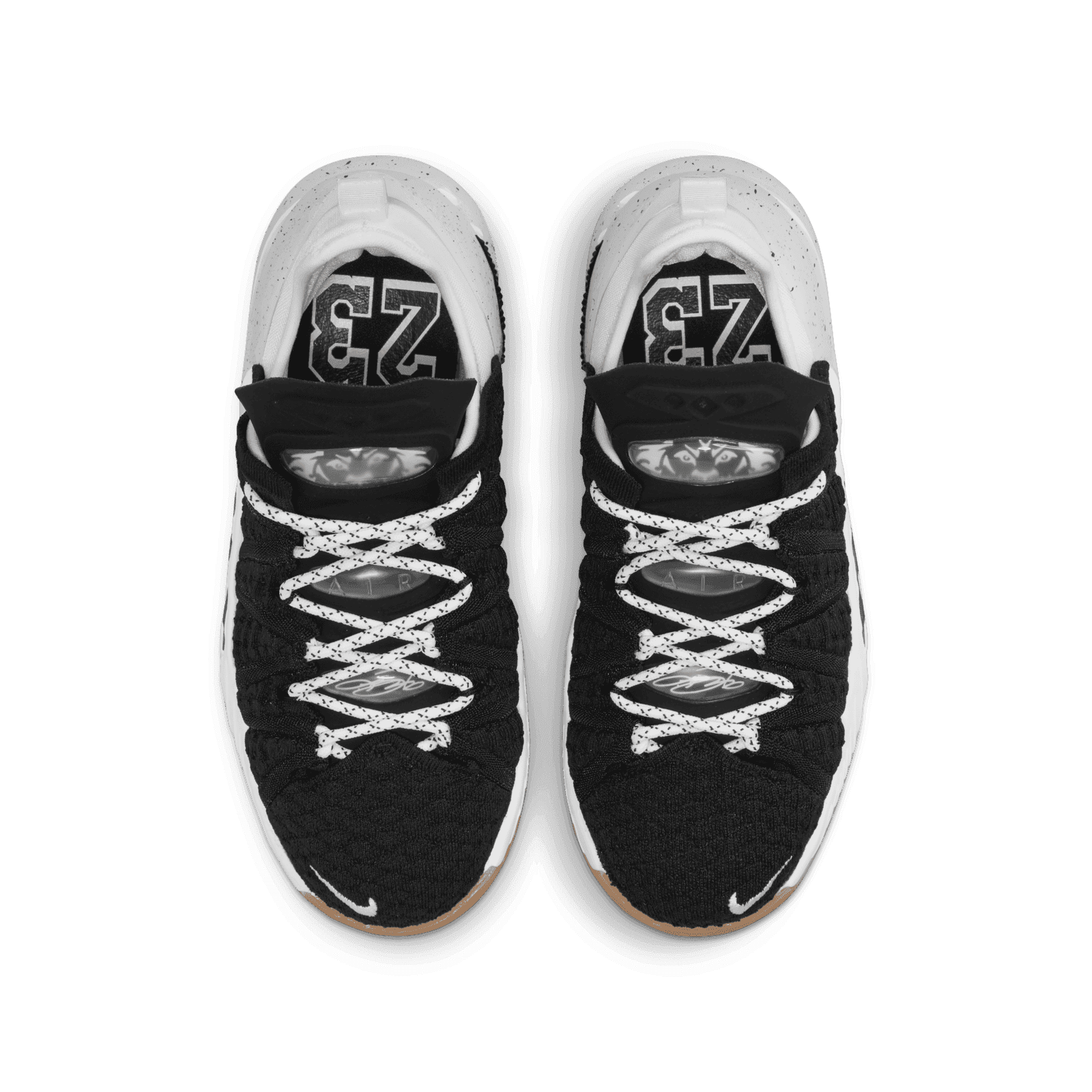 nike lebron 18 black gum