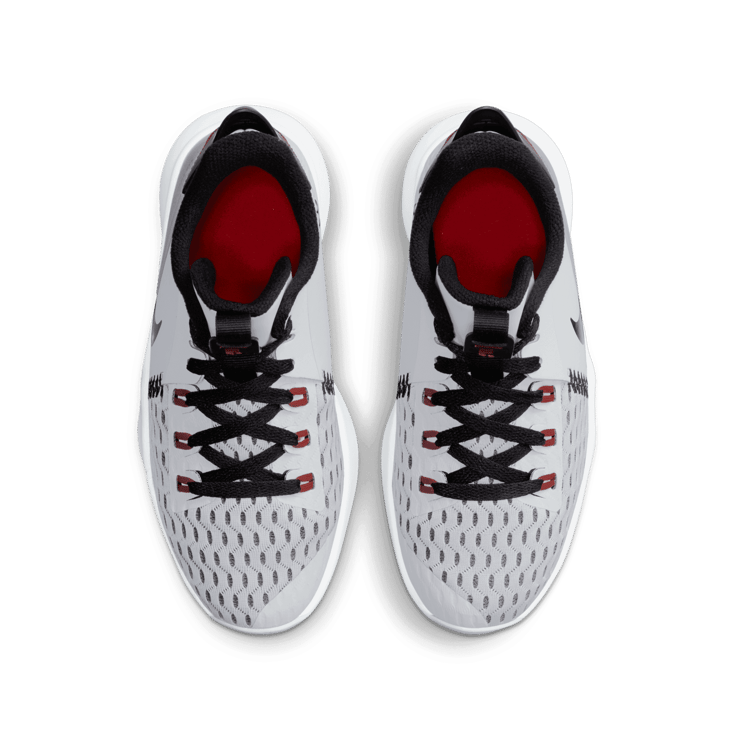 Nike LeBron Witness 5 Pure Platinum Light Dew (GS) Angle 1