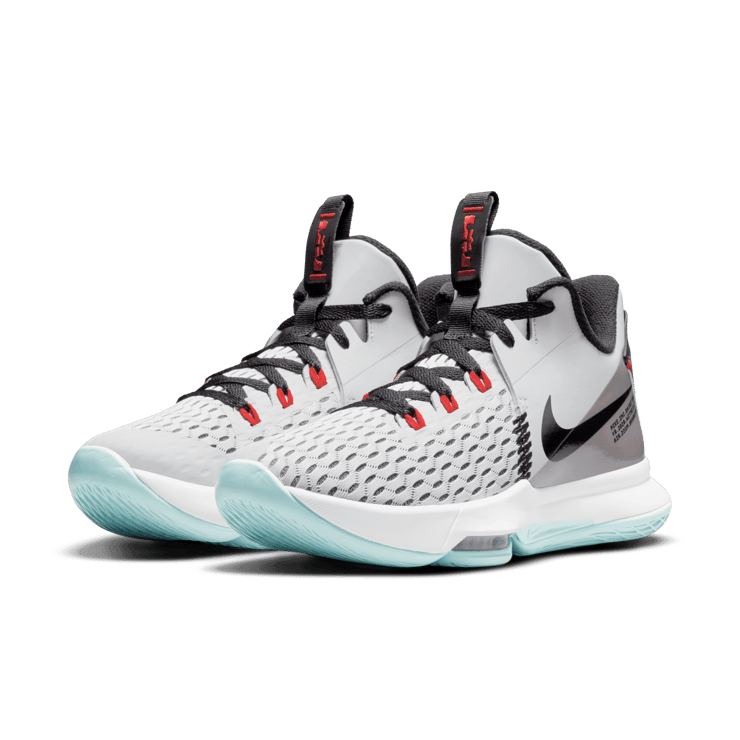 Nike LeBron Witness 5 Pure Platinum Light Dew CQ9380 006