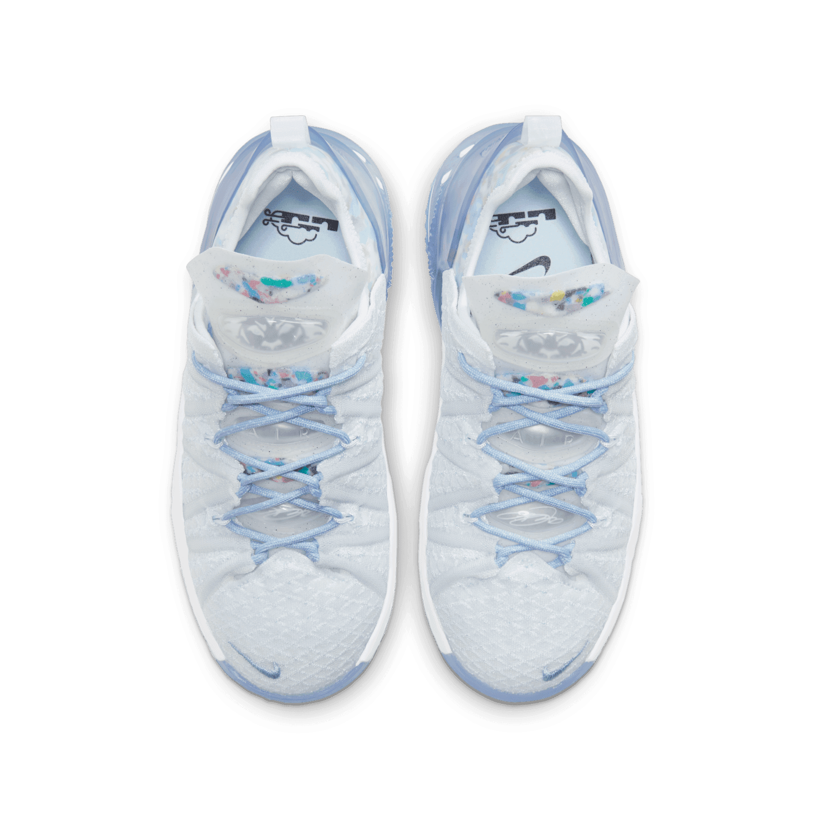 lebron 18 ice blue