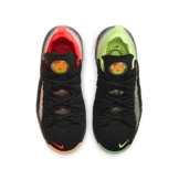 Nike LeBron 18 Black Crimson Volt (GS) Angle 1