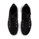 Nike LeBron Witness 5 Black Metallic Silver Angle 1