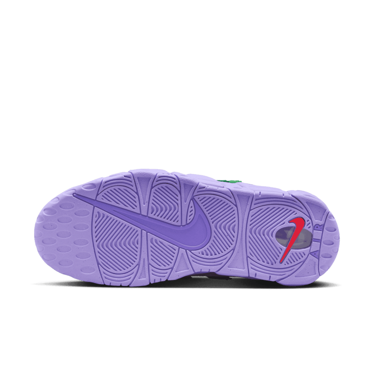 Nike Air More Uptempo Low AMBUSH Lilac Apple Green Angle 0