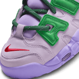 Nike Air More Uptempo Low AMBUSH Lilac Apple Green Angle 4