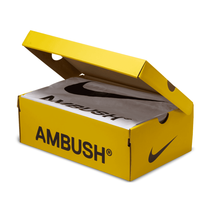 Nike Air More Uptempo Low AMBUSH Lilac Apple Green Angle 9