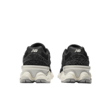 New Balance 9060 Black Suede Angle 4