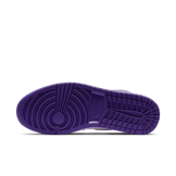 Jordan 1 Retro High Court Purple White Angle 0