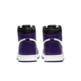 Jordan 1 Retro High Court Purple White Angle 3