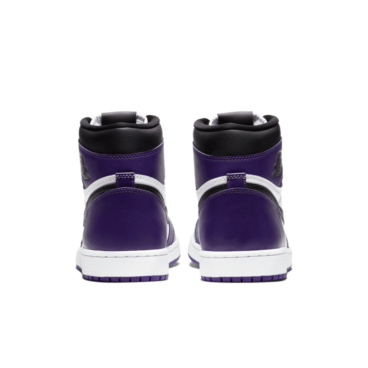 Jordan 1 Retro High Court Purple White Angle 3