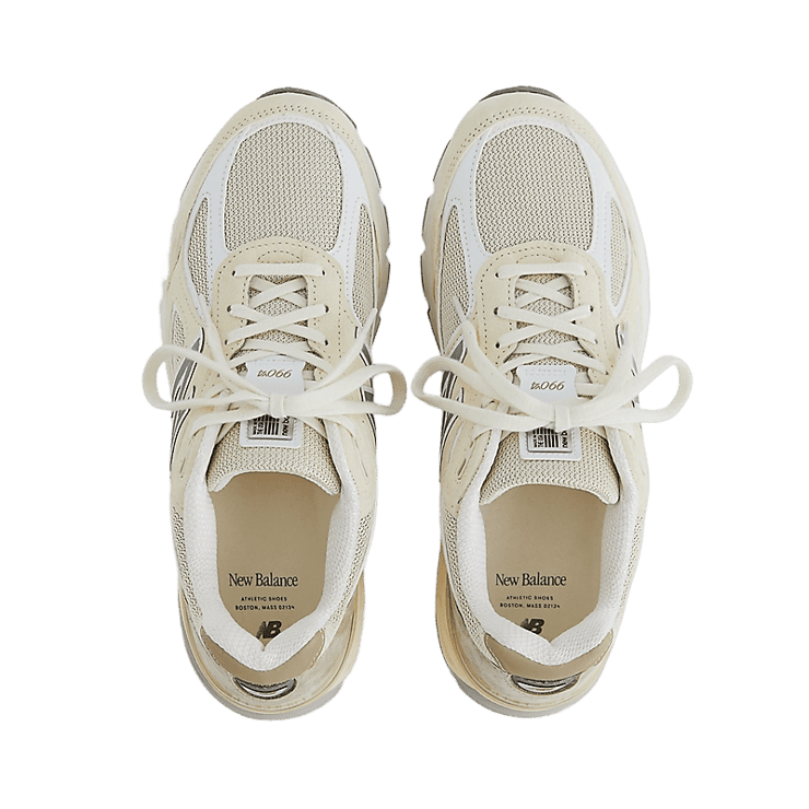 New Balance 990v4 MiUSA Cream Angle 0