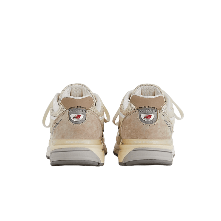 New Balance 990v4 MiUSA Cream Angle 1