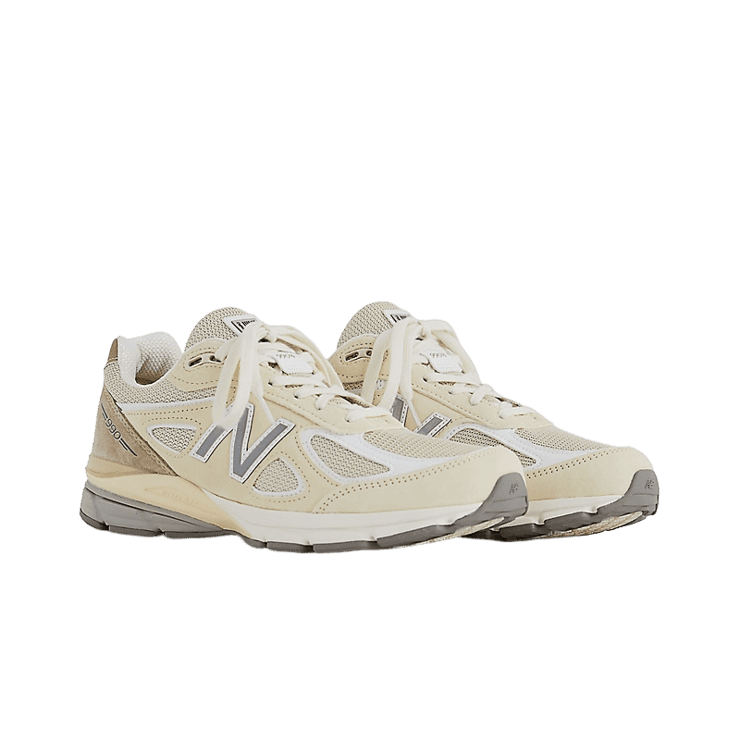 New Balance 990v4 MiUSA Cream Angle 2