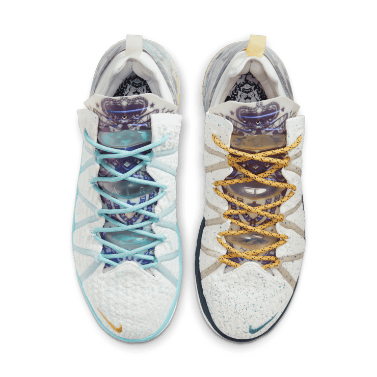 Nike LeBron 18 Reflections Flip Angle 1