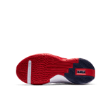 Nike LeBron Solder 14 White University Red (GS) Angle 0