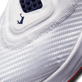 Nike LeBron Solder 14 White University Red (GS) Angle 4