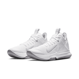 Nike LeBron Witness 4 White Wolf Grey Angle 2