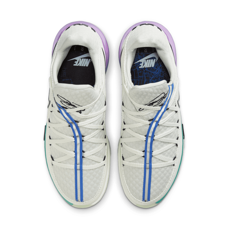 Nike LeBron 17 Low Glow-In-The-Dark Angle 1