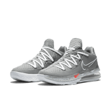 Nike LeBron 17 Low Particle Grey Angle 2