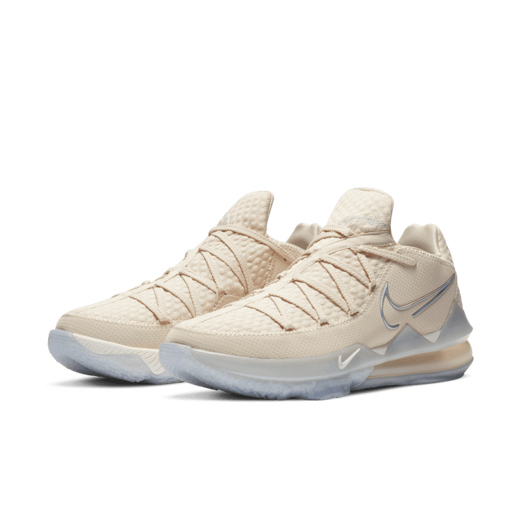 Nike LeBron 17 Low Light Cream Angle 2