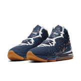 Nike LeBron 17 College Navy Angle 2