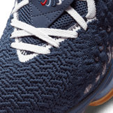 Nike LeBron 17 College Navy Angle 4