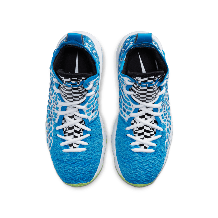 Nike LeBron 17 Sprite (GS) Angle 1