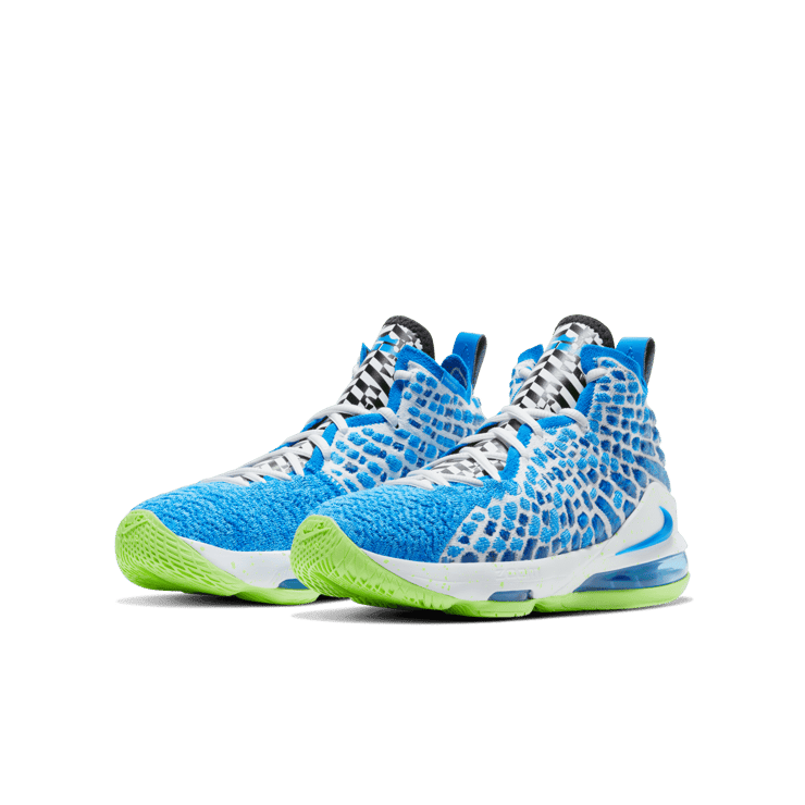 Nike LeBron 17 Sprite (GS) Angle 2