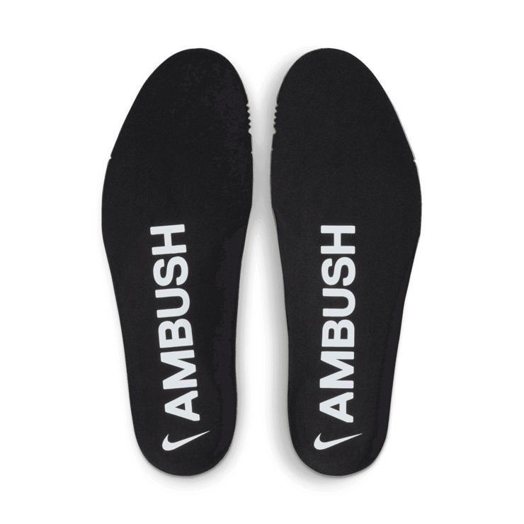 Nike Air More Uptempo Low AMBUSH Black White Angle 7