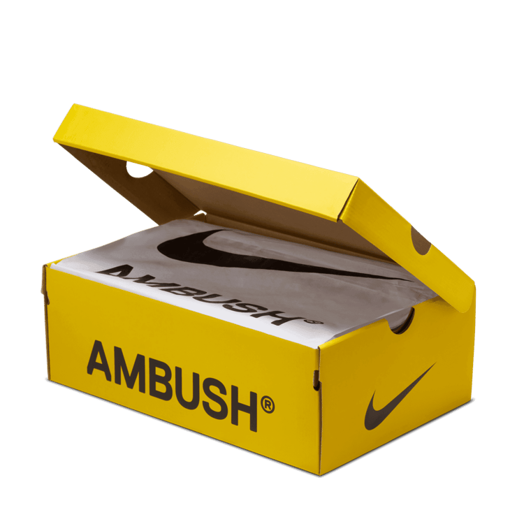 Nike Air More Uptempo Low AMBUSH Black White Angle 9