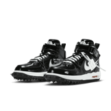 Nike Air Force 1 Mid Sheed Off-White Black White Angle 2