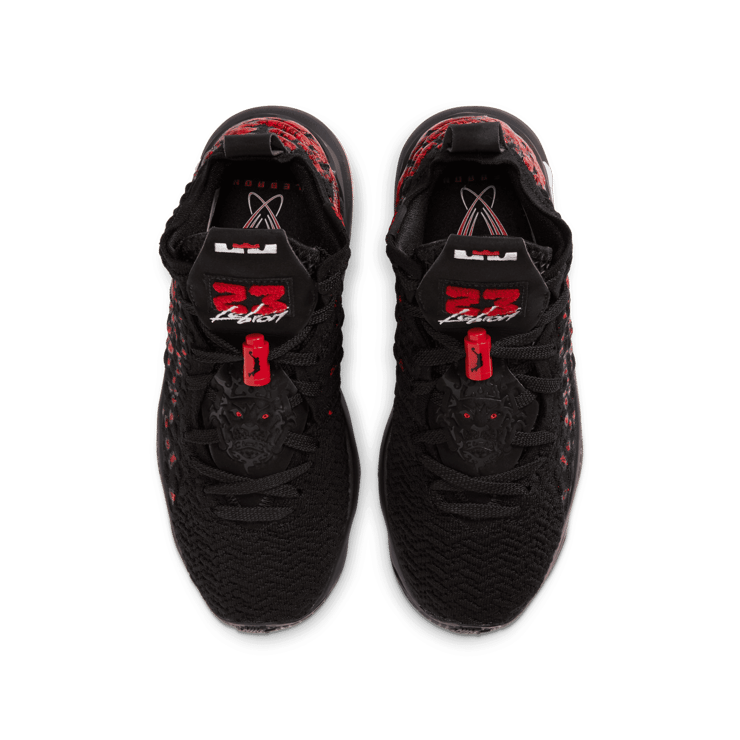 Nike LeBron 17 Infrared (GS) Angle 1