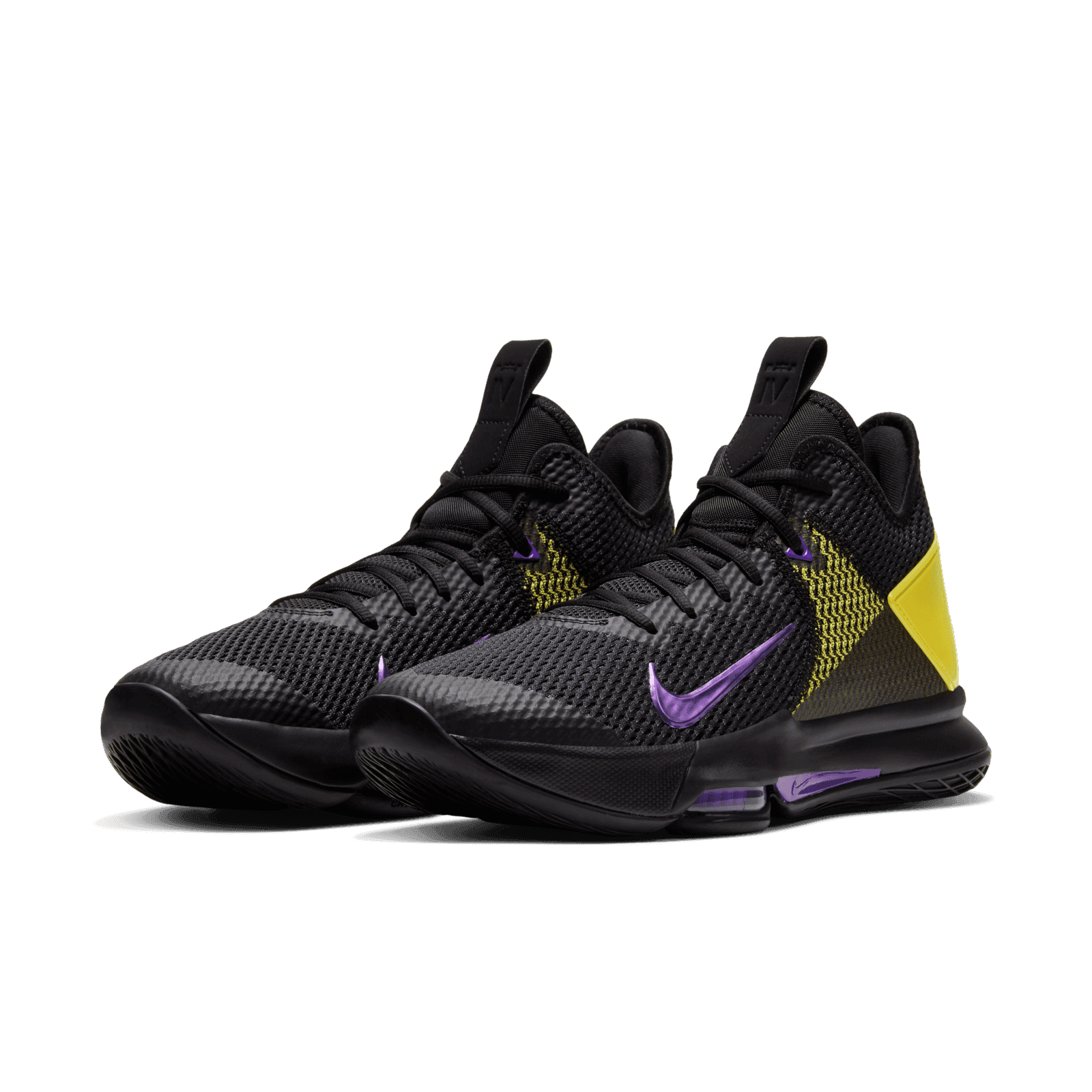 lebron witness 4 black purple