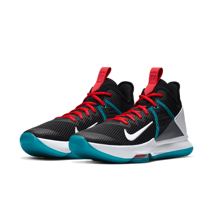 Nike LeBron Witness 4 EP Chile Red Angle 2