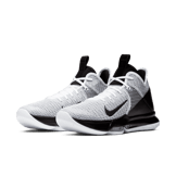 Nike LeBron Witness 4 EP White Black Angle 2