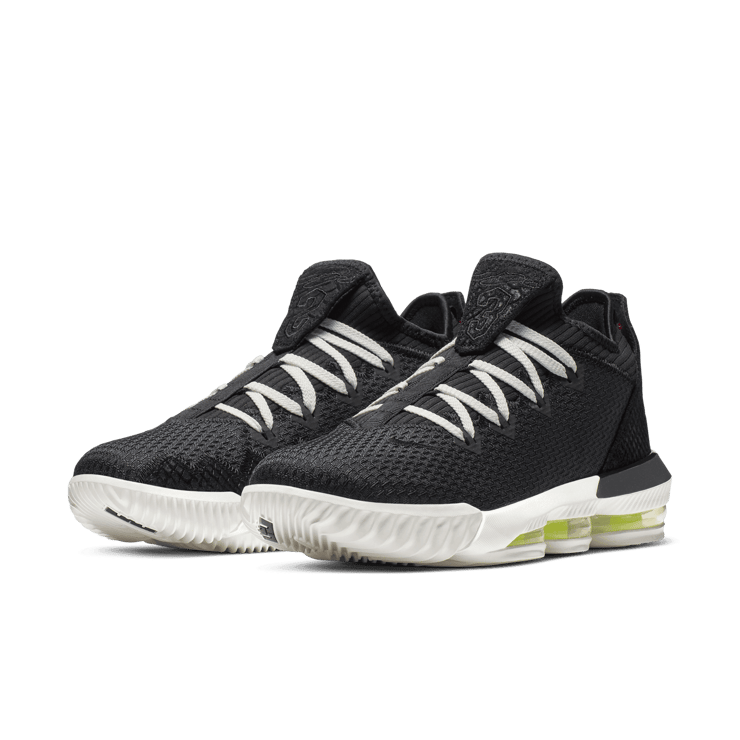 Nike LeBron 16 Low Black Volt Glow CI2668-004 Raffles Where to Buy