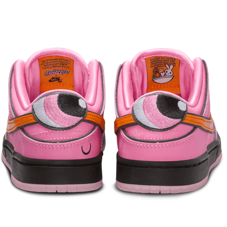 Nike SB Dunk Low Powerpuff Girls Blossom (PS) Angle 7