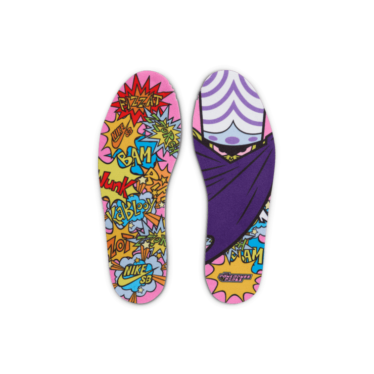Nike SB Dunk Low Powerpuff Girls Blossom (PS) Angle 8