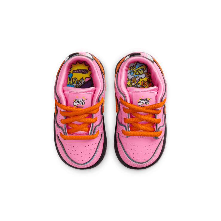 Nike SB Dunk Low Powerpuff Girls Blossom (TD) Angle 1