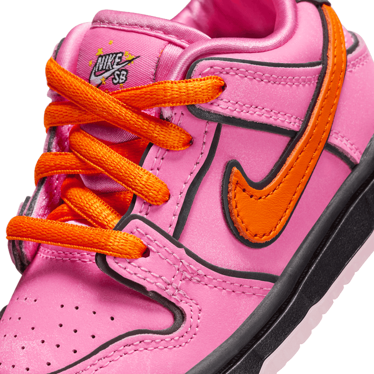 Nike SB Dunk Low Powerpuff Girls Blossom (TD) Angle 4