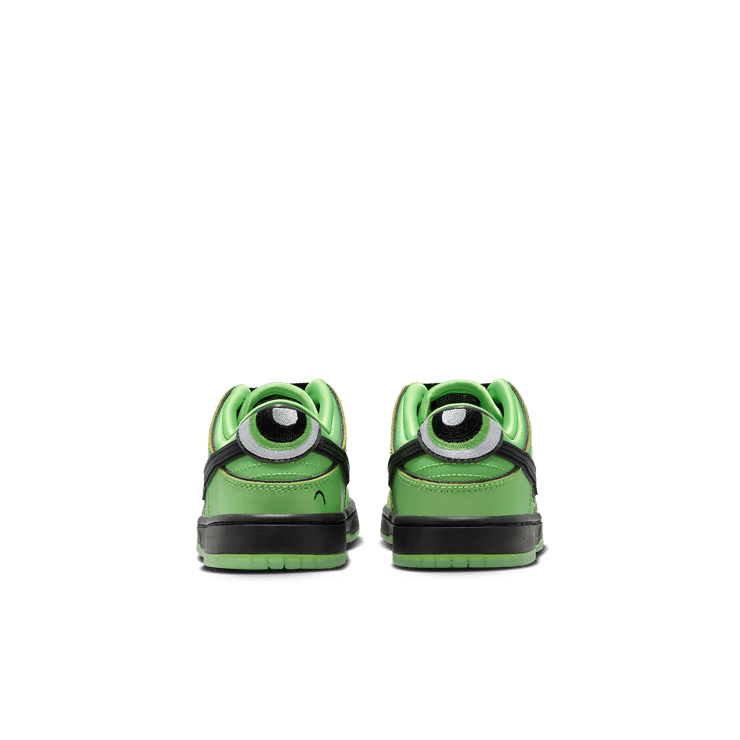 Nike SB Dunk Low Powerpuff Girls Buttercup (PS) Angle 3