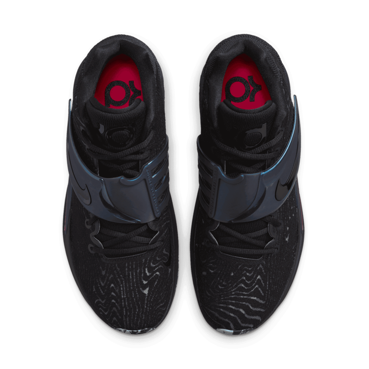 Nike KD 14 Seasonal Black Laser Crimson Angle 1