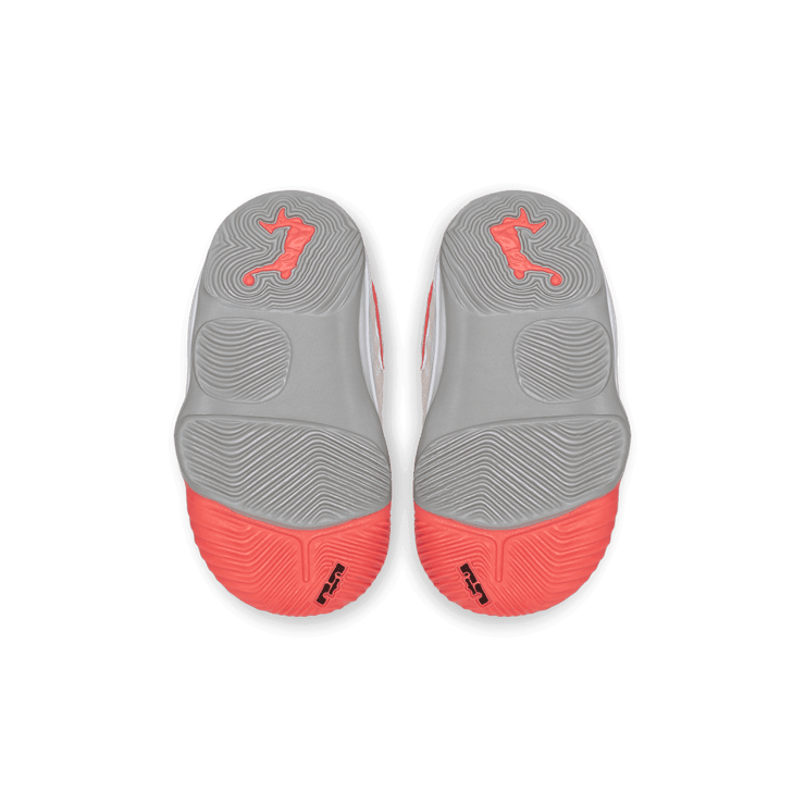 Nike LeBron 16 Whte Hot Lava (TD) Angle 0