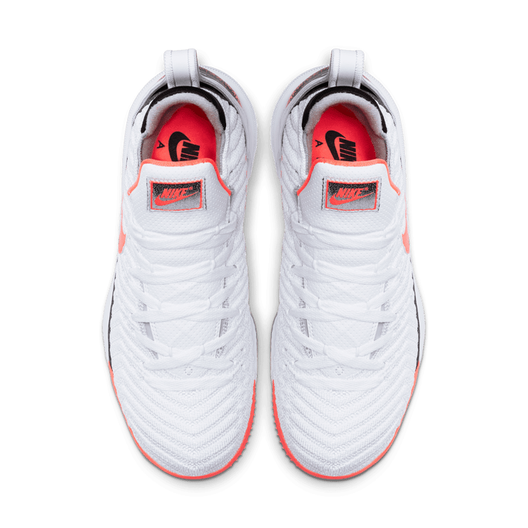 Nike LeBron 16 White Hot Lava Angle 1