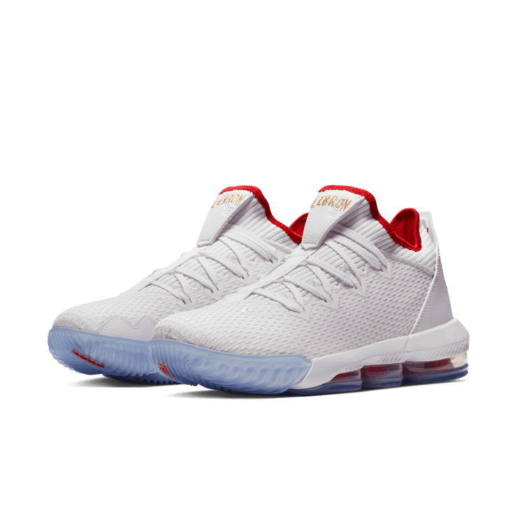 Nike lebron 16 low greys white