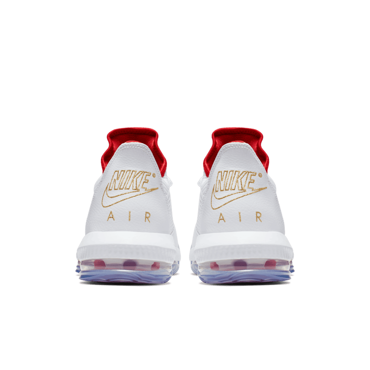 Red and white lebron 16 discount