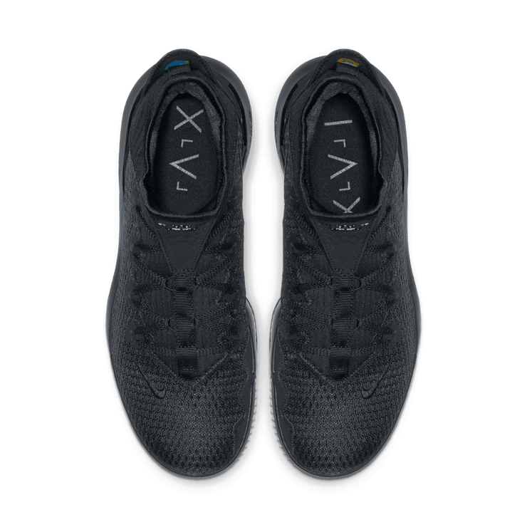 Nike LeBron 16 Low Triple Black Angle 1